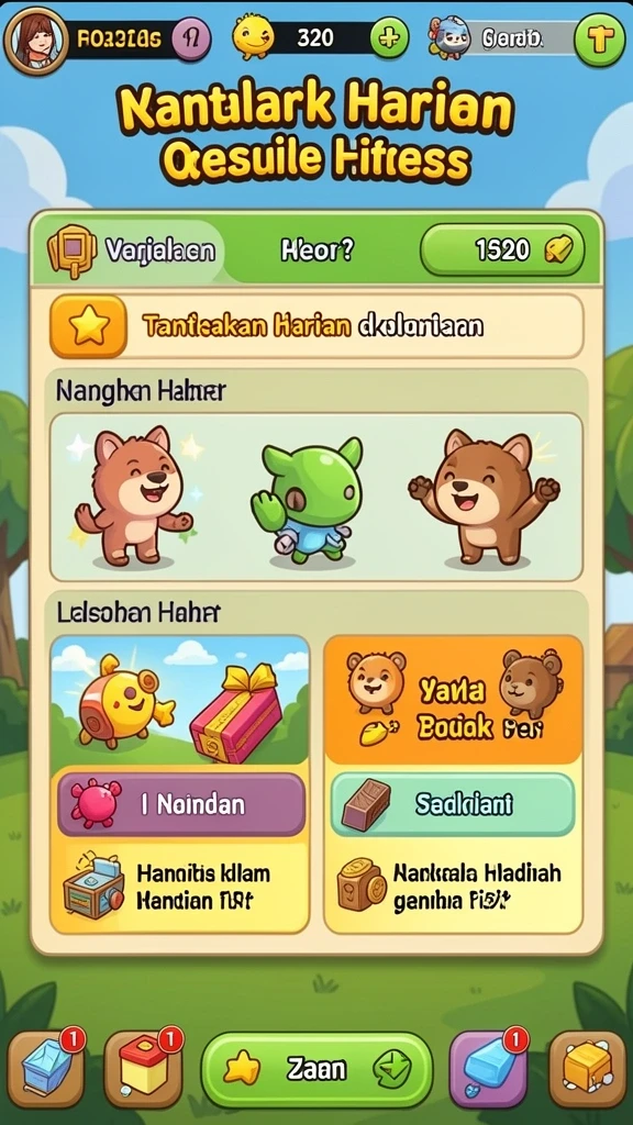 Level baru yang penuh tantangan dan keseruan.