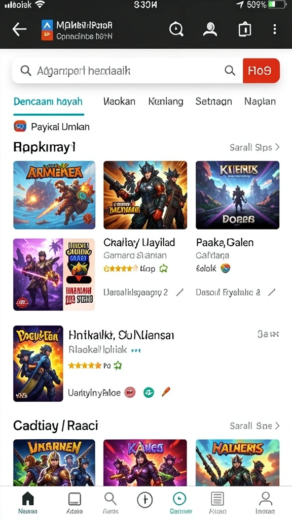 Momen multiplayer yang penuh semangat.