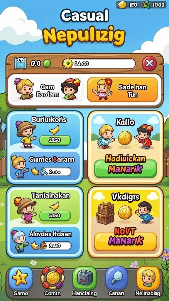 Tangkapan layar menunjukkan karakter utama beraksi dalam petualangan.