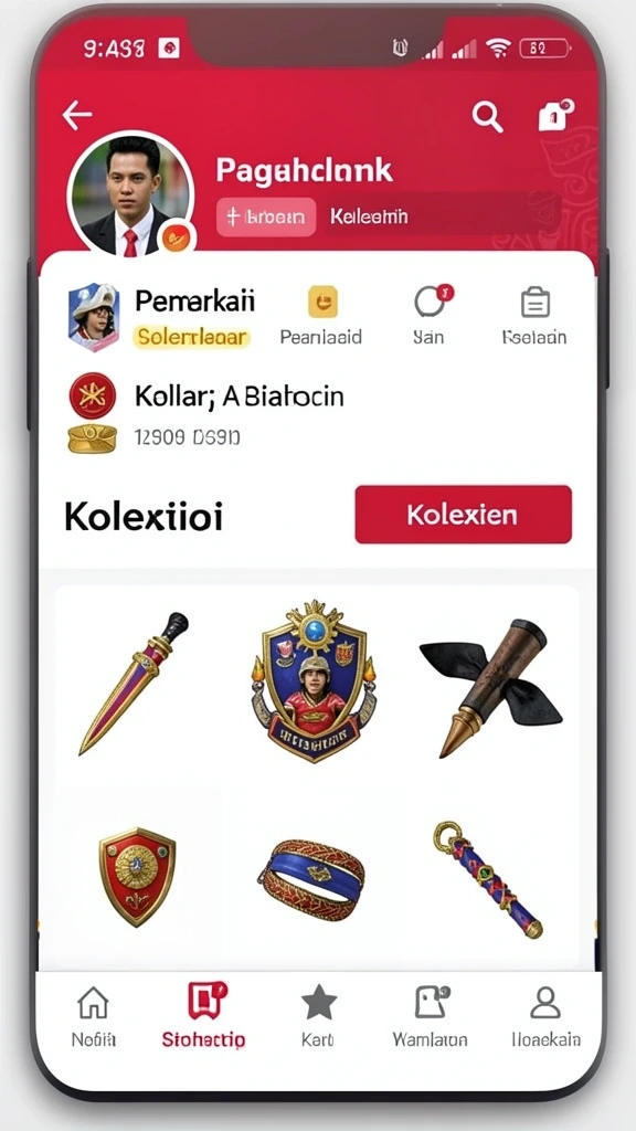 Tangkapan layar menampilkan tampilan grafis yang memukau.
