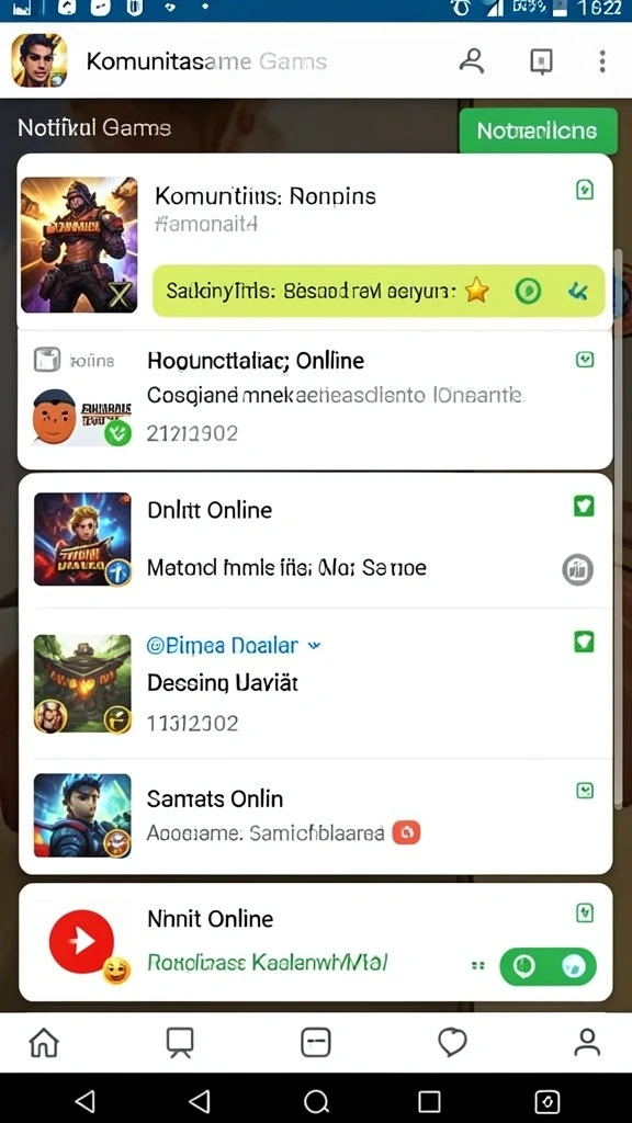 Gambaran menunjukkan leaderboard komunitas pemain.