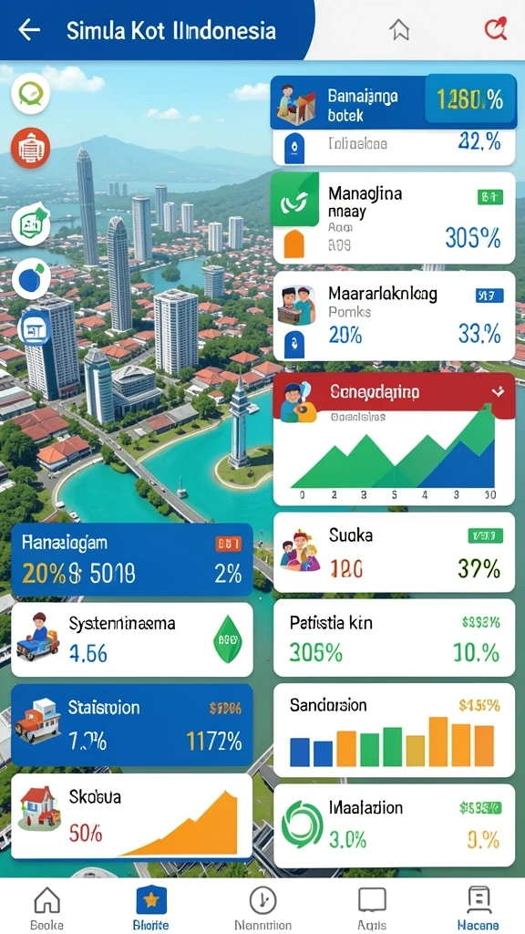 Tampilan antarmuka pengguna yang intuitif dan menarik.