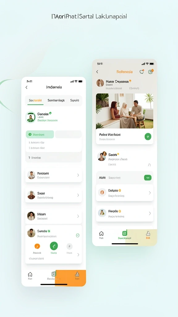 Tampilan antarmuka yang intuitif dan user-friendly.