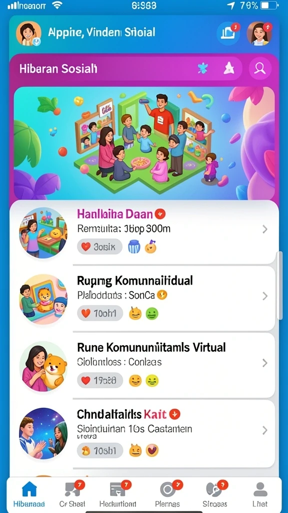 Grafis menawan yang membuat permainan lebih hidup.