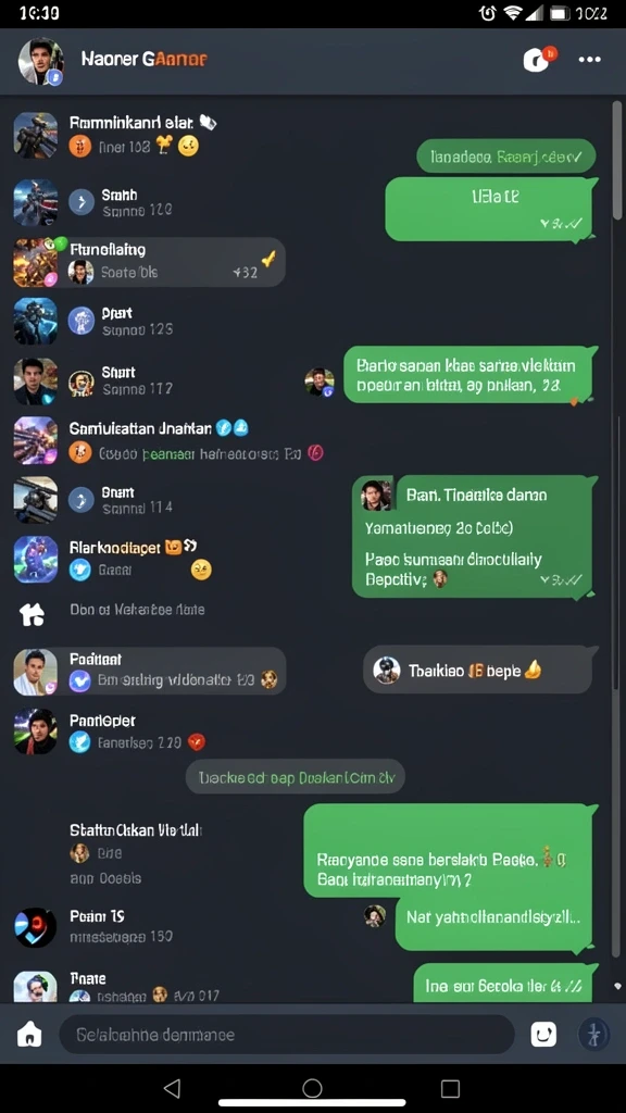 Saksikan grafik yang menakjubkan saat bermain.