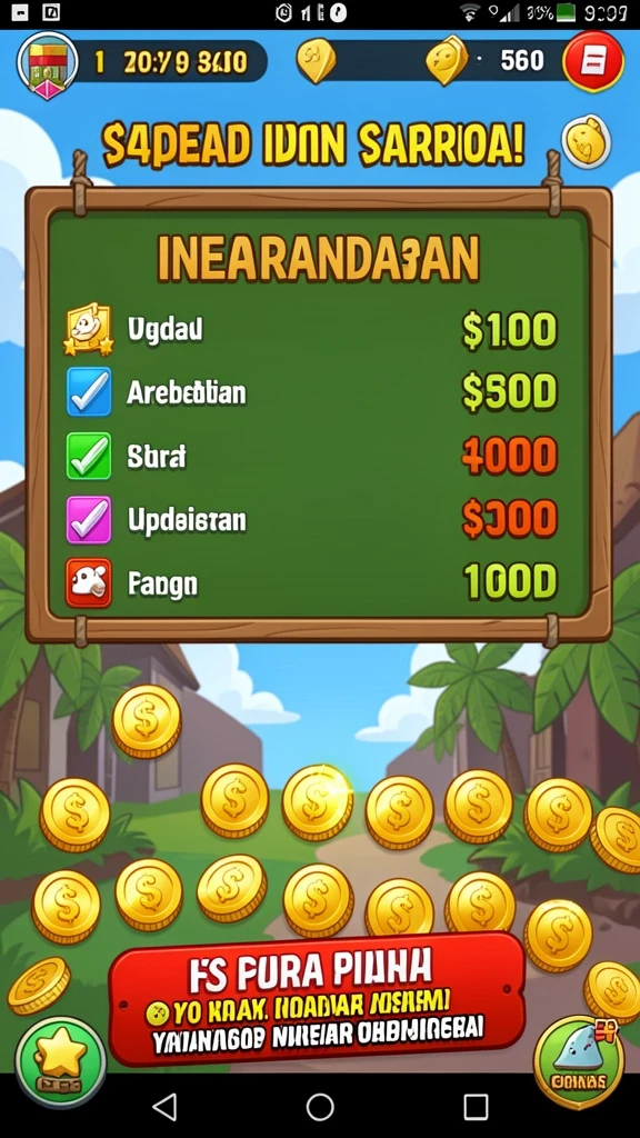 Pengalaman permainan yang seru dan mendebarkan.