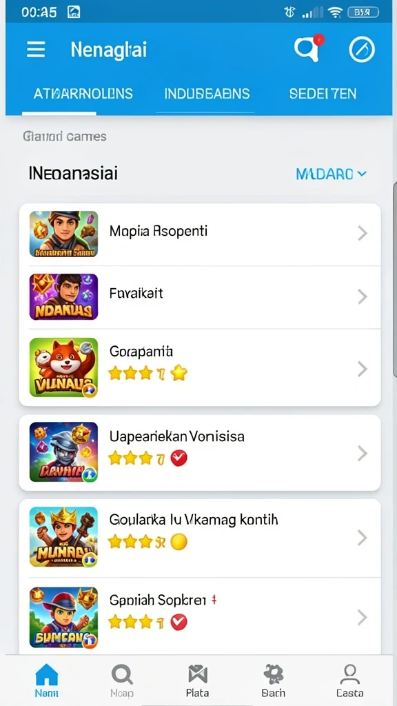 Screenshot aplikasi DEWI288 dengan antarmuka yang menarik.