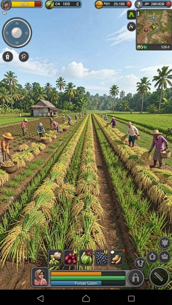 Tampilan utama DUIT8 yang menarik dan mudah dinavigasi.