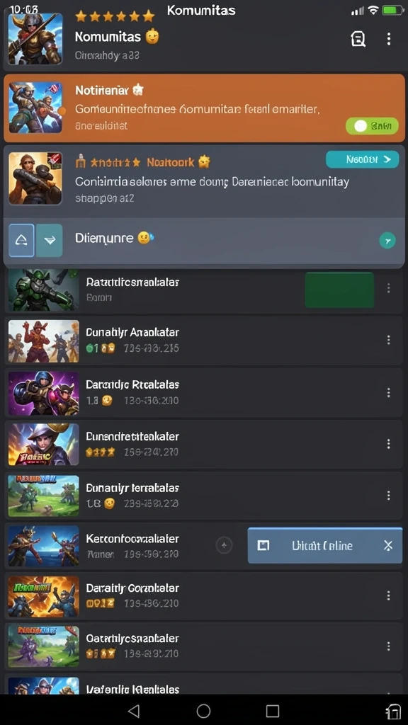 Grafik permainan yang menakjubkan.