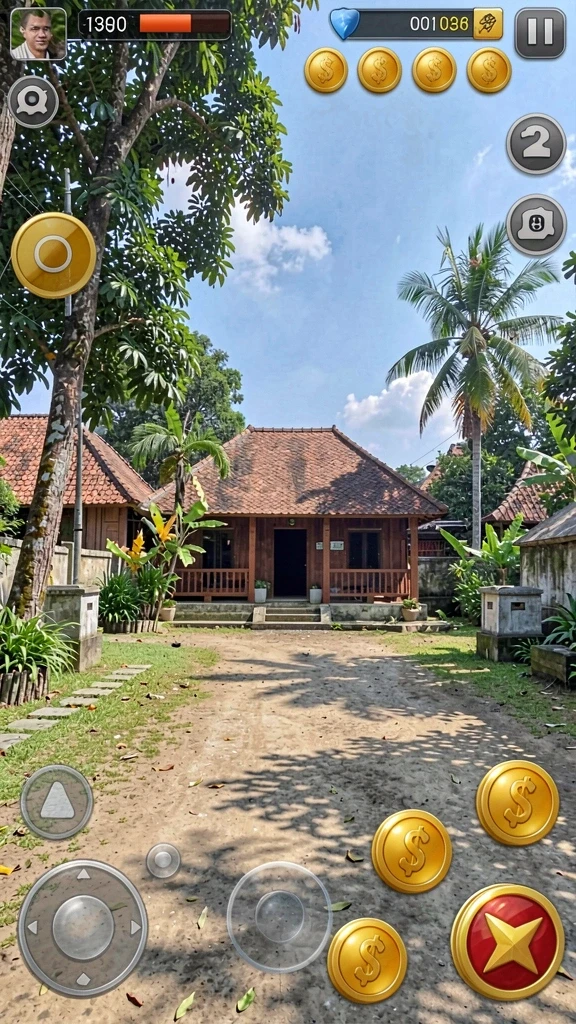 Tangkapan layar mode permainan dengan tantangan seru.