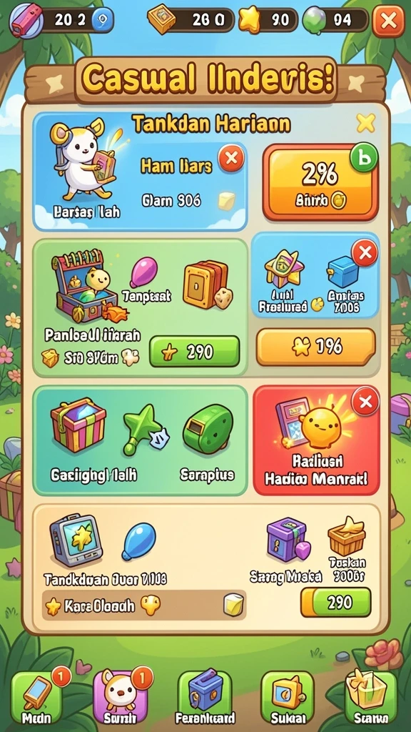 Berbagai mode permainan untuk meningkatkan pengalaman bermain.