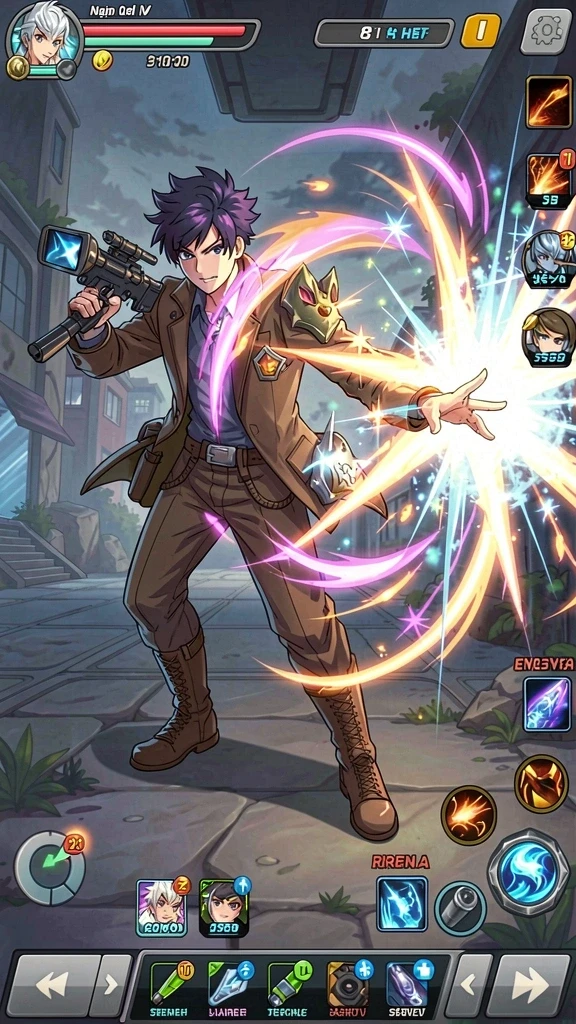 Tangkapan layar saat bermain mode multiplayer dengan teman.