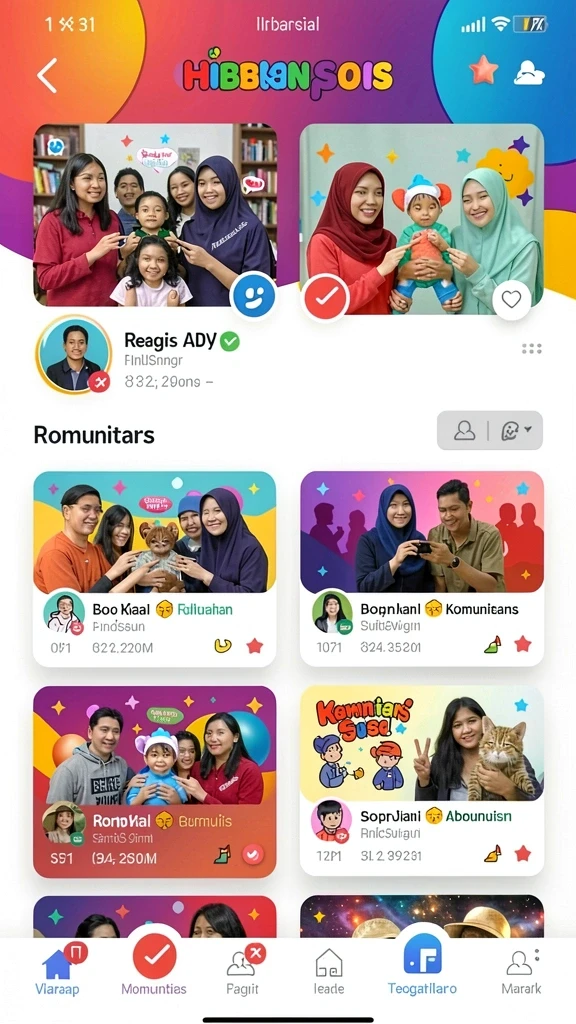 Tampilan antarmuka yang ramah pengguna.