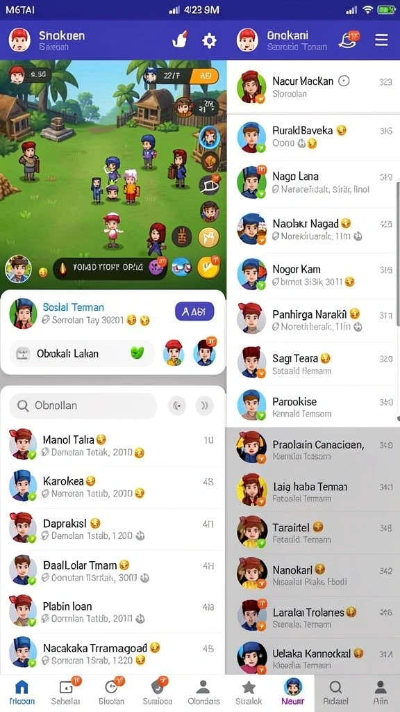Karakter unik yang bisa Anda temui di game.