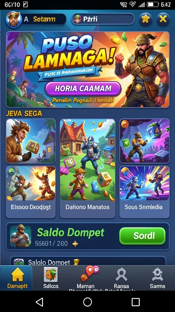 Salah satu fitur interaktif dalam NANASTOTO.