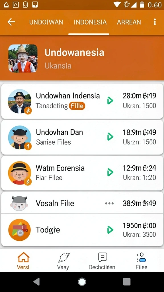 Tampilan antarmuka yang user-friendly.