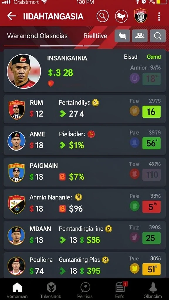 Screenshot menampilkan tampilan antarmuka yang menarik.