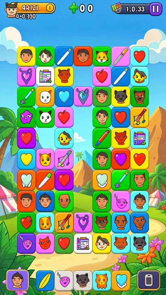 Momen aksi seru di dalam game.