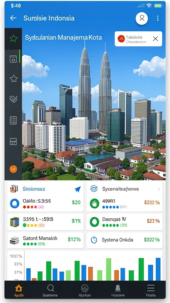 Tampilan grafis yang menawan dalam RAJAMPO.