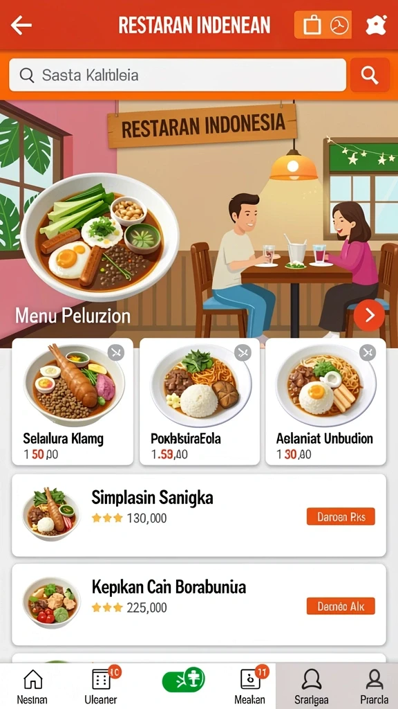 Berbagai karakter unik dengan kemampuan khusus.