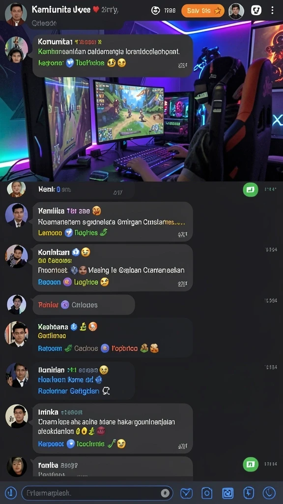 Tampilan awal yang menarik dan intuitif.