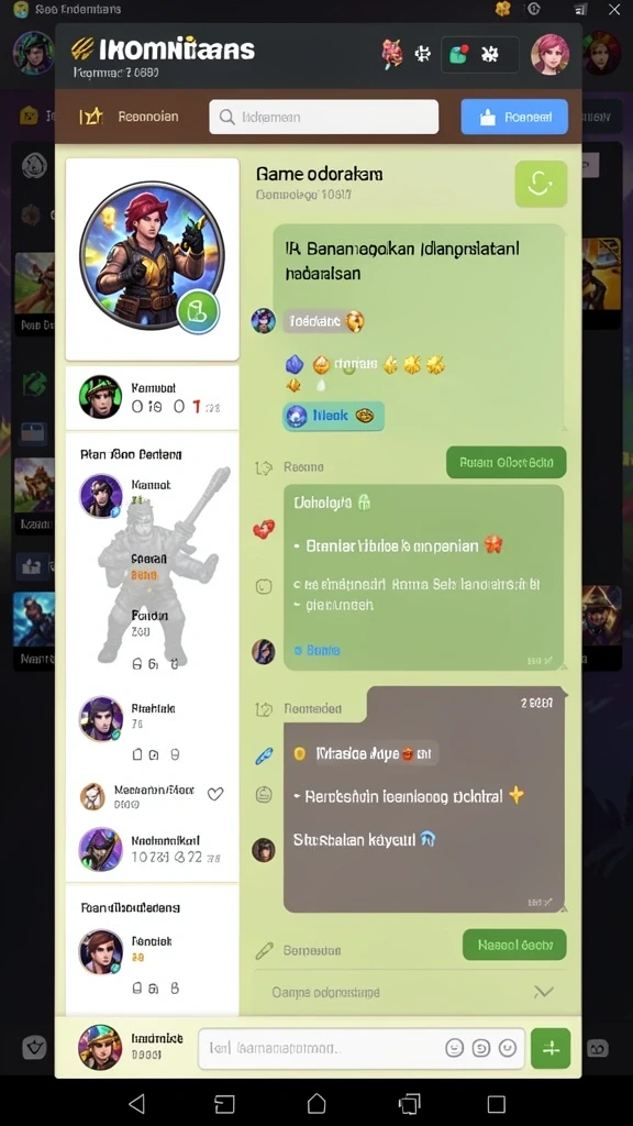 Tampilan utama REZEKIGO dengan menu permainan yang menarik.