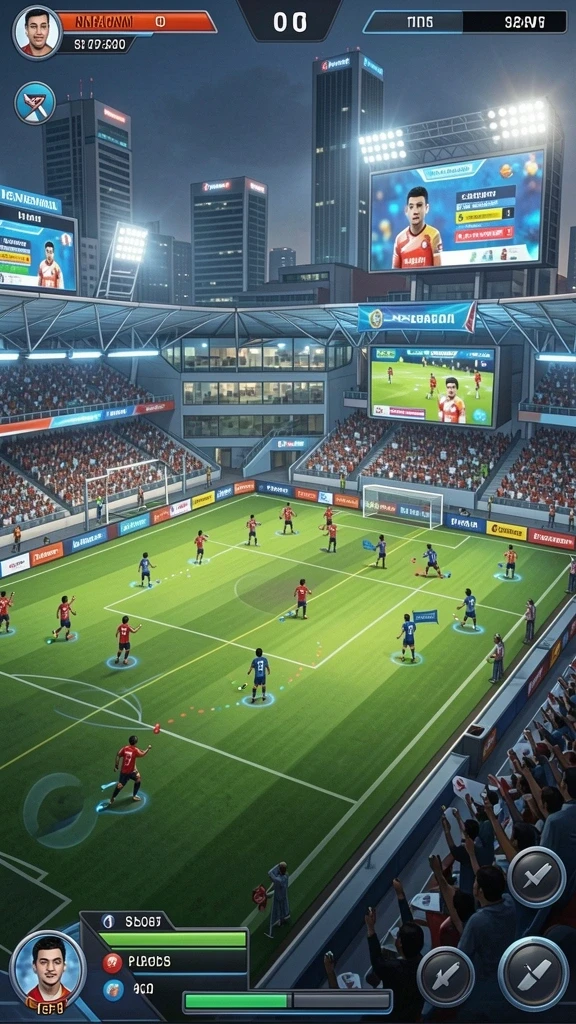 Grafis gameplay yang menawan dan interaktif.