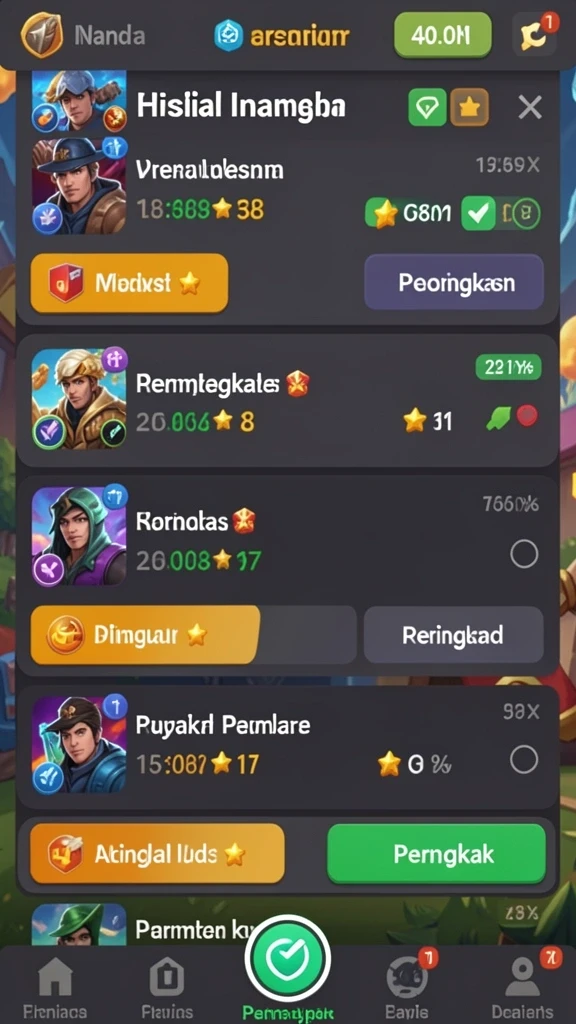 Bagian komunitas yang aktif untuk interaksi dan bertukar strategi.