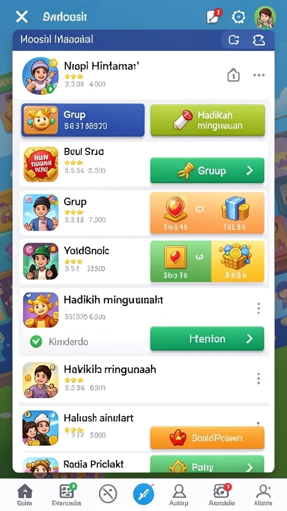 Mode permainan yang bervariasi dan menantang.
