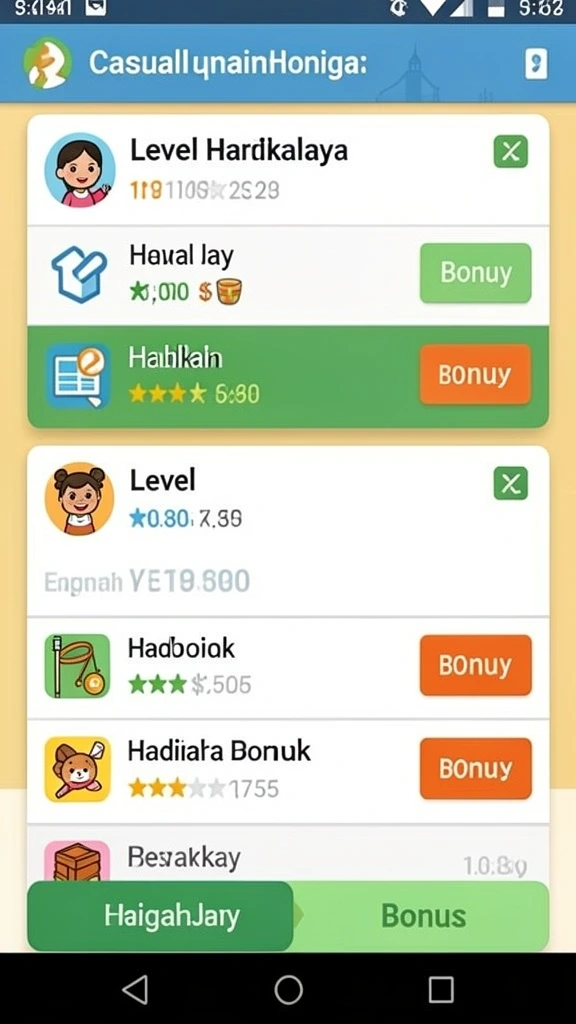 Karakter unik yang memiliki kemampuan berbeda.