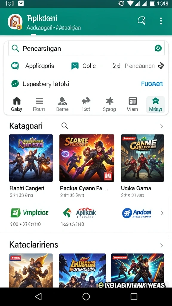Tampilan antarmuka yang menarik dan mudah digunakan.