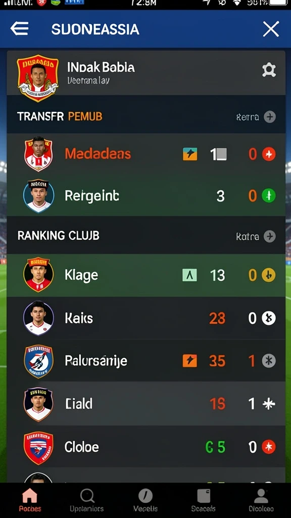 Screenshot menunjukkan antarmuka pengguna yang menarik dan intuitif.