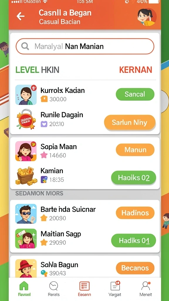 Mode multiplayer yang memungkinkan pemain berkompetisi secara real-time.