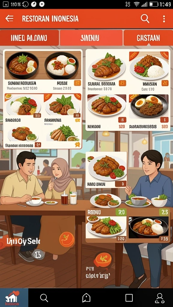 Karakter-karakter unik dengan kemampuan spesial.