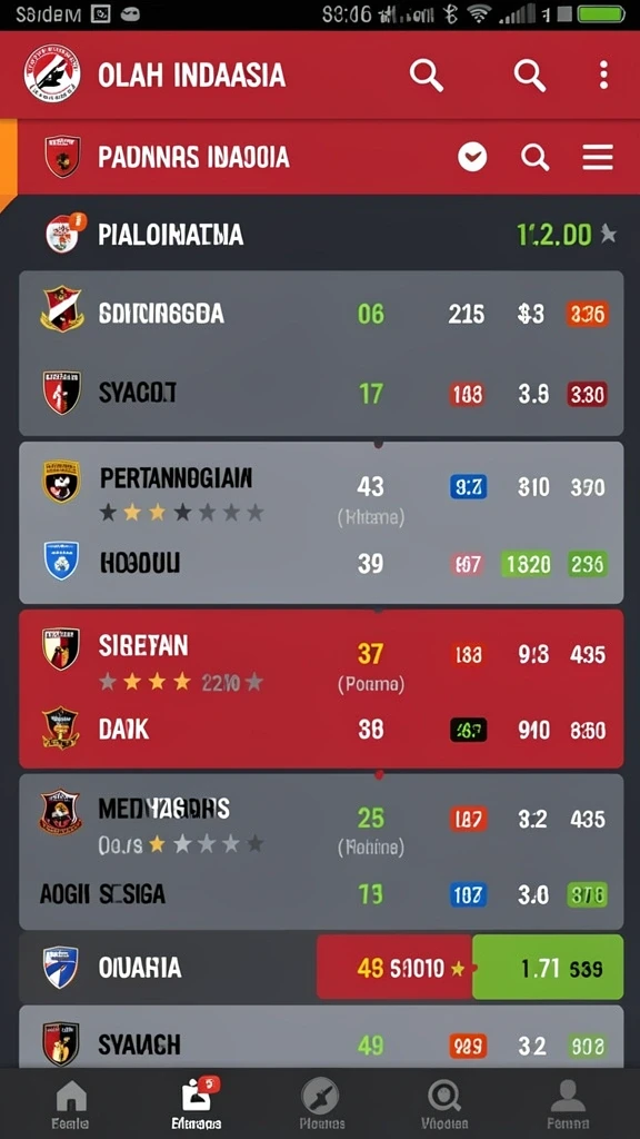 Screenshot menunjukkan karakter yang dapat dipilih oleh pemain.