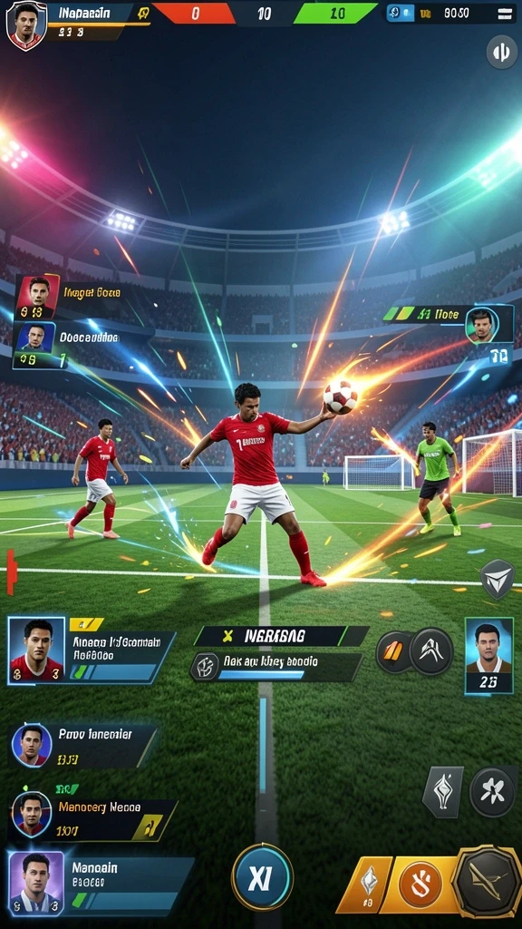 Gambar memperlihatkan mode permainan yang menantang dan seru.