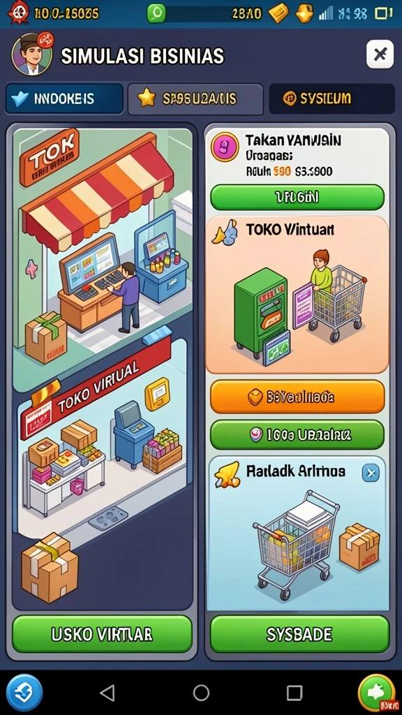 Tantangan seru dan menarik di setiap level.