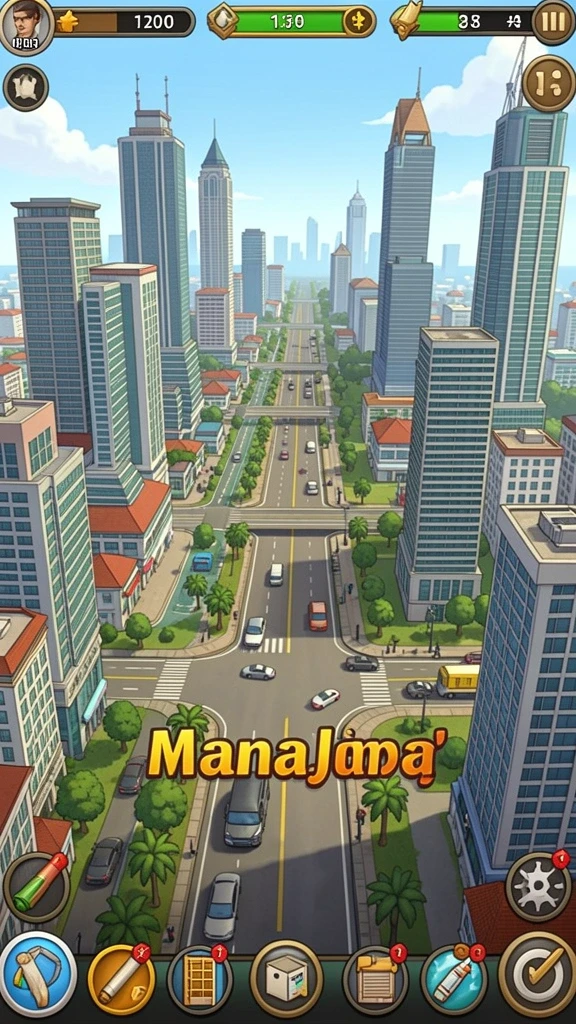 Mulai permainan dengan karakter favorit dan pilihan mode.