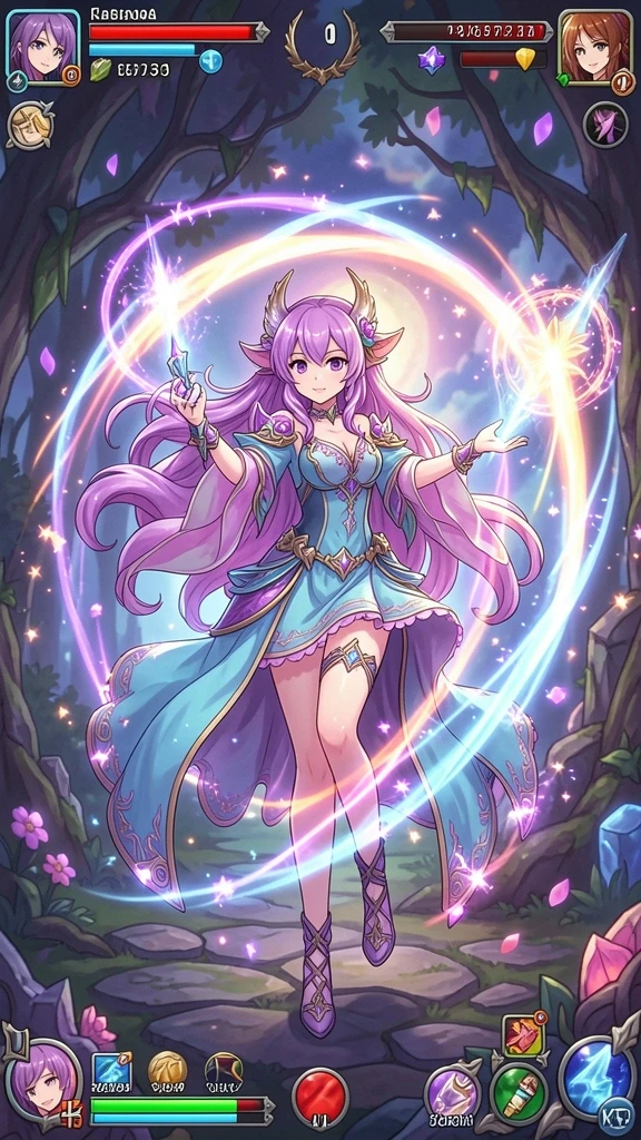 Visual grafis yang menakjubkan dari latar belakang game.